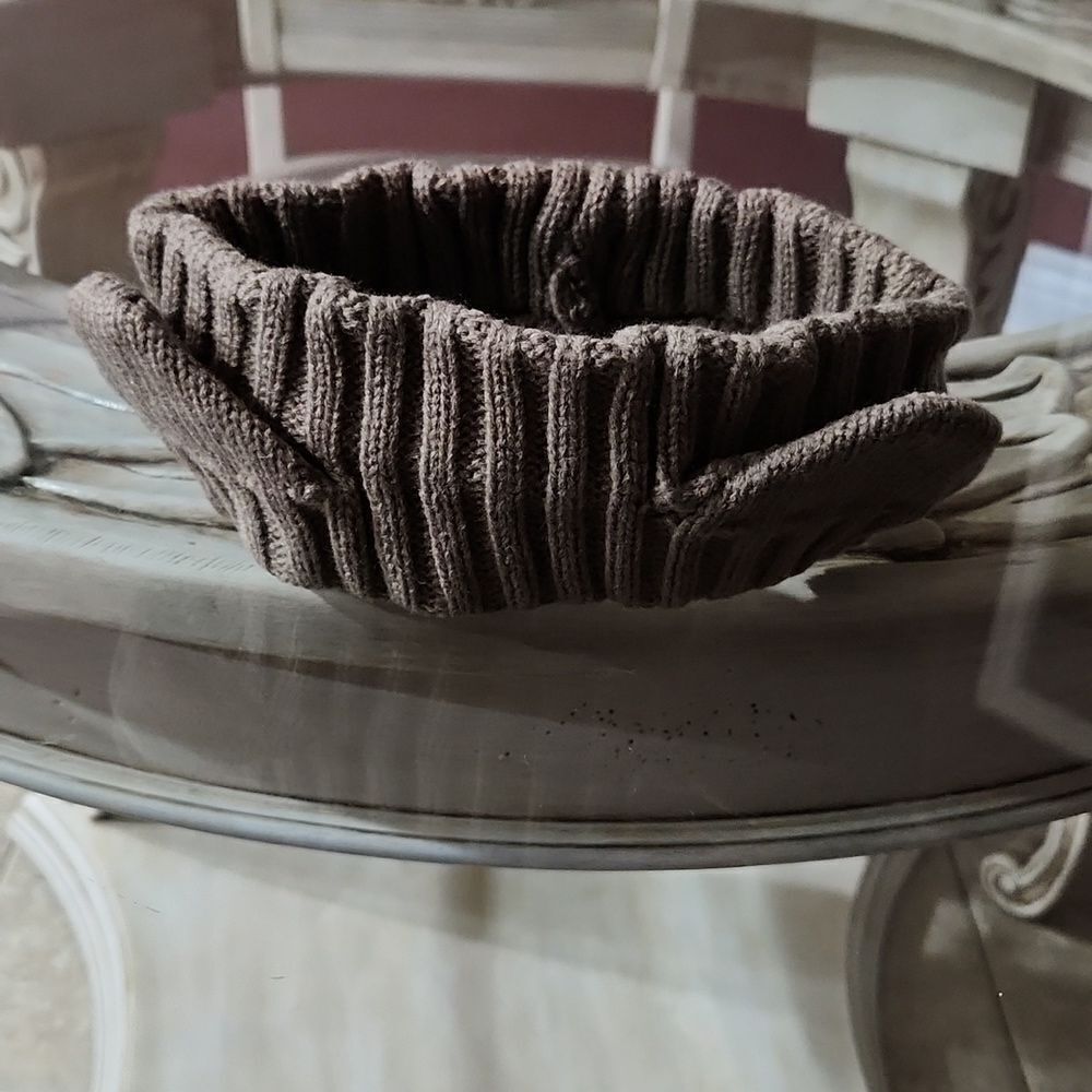 🦋3/$15💰 Brown animal ear knit headband 💥Final Price💥